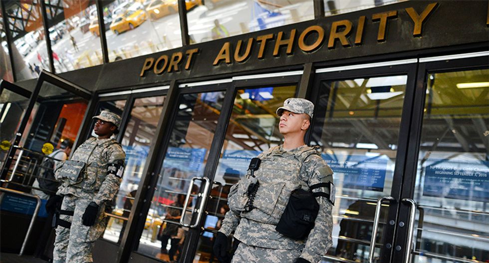 Explosion reported near NYC port authority bus station