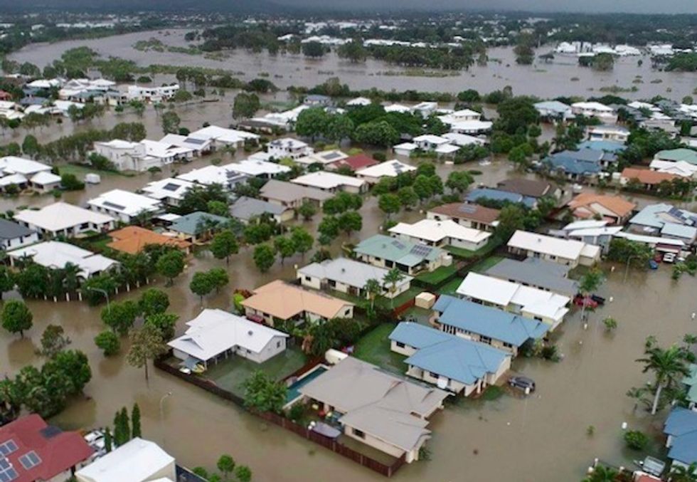 Military steps in as Australia floods bring crocs to the streets