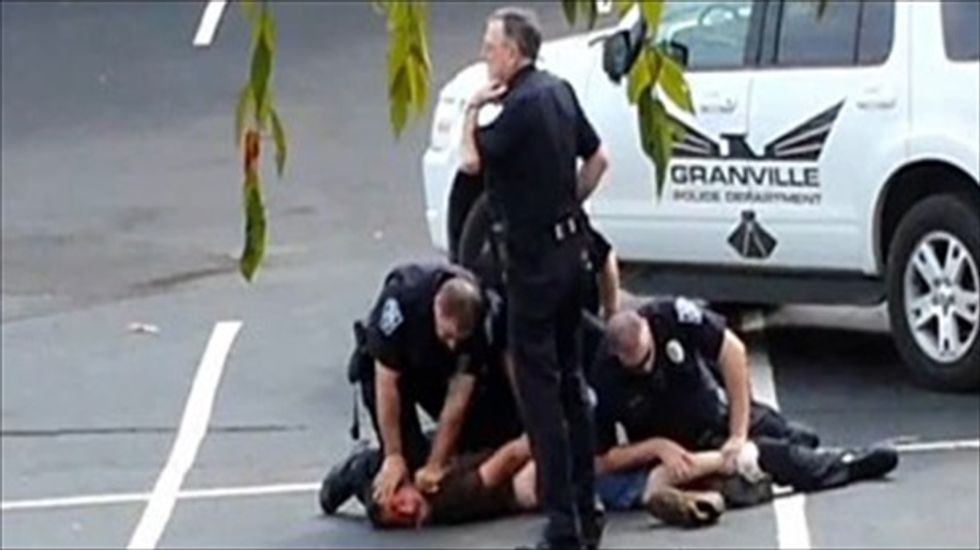 West Virginia cop caught threatening woman filming rough arrest of terminally ill man