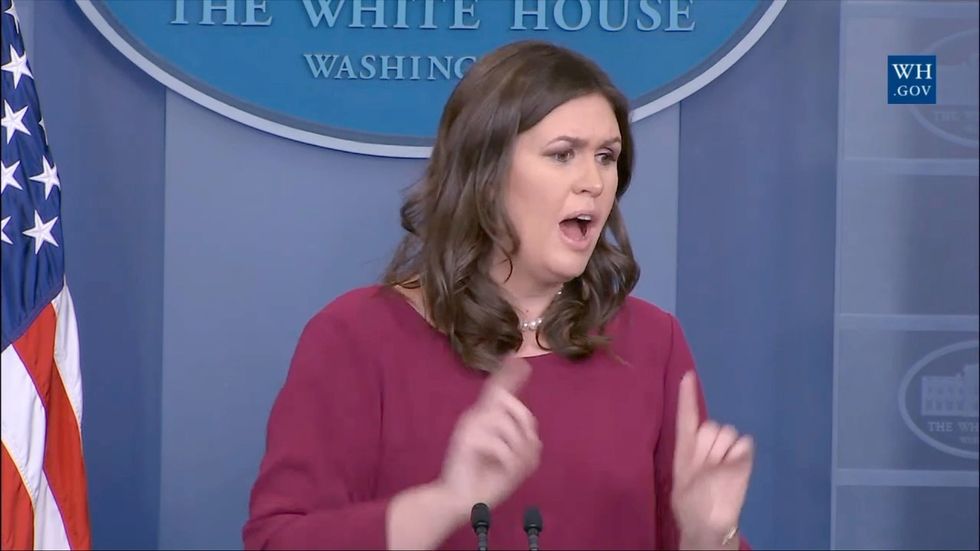 Sarah Sanders rages at ex-aide's 'lack of knowledge' after he suggests Mueller has proof to send Trump to jail