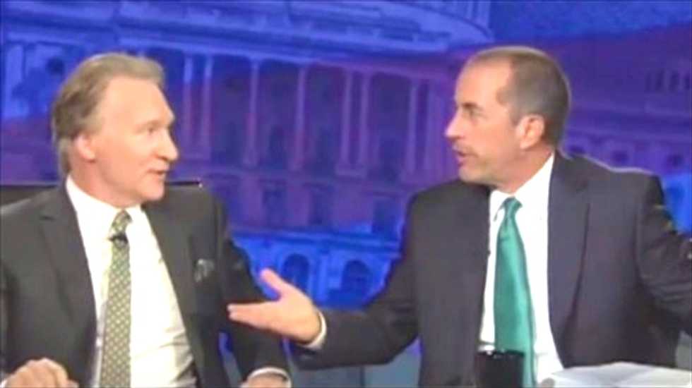 Jerry Seinfeld questions Bill Maher: 'What do you care' if Hillary Clinton's running or not?