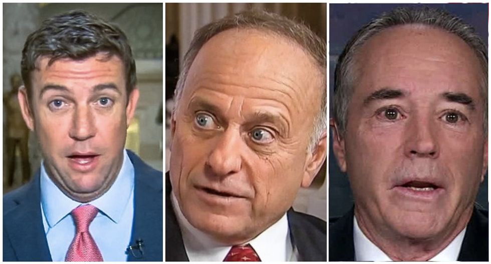 Three shunned Republicans make a 'pariah caucus' -- but they're leaving their districts without much of a Congressman