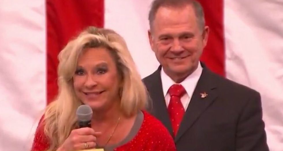 Roy Moore's wife preempts accusations of anti-Semitism: 'One of our attorneys is a Jew!'