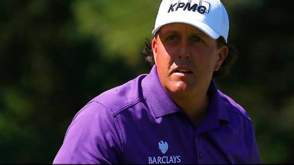 Golfer Phil Mickelson denies any wrongdoing in federal insider trading probe