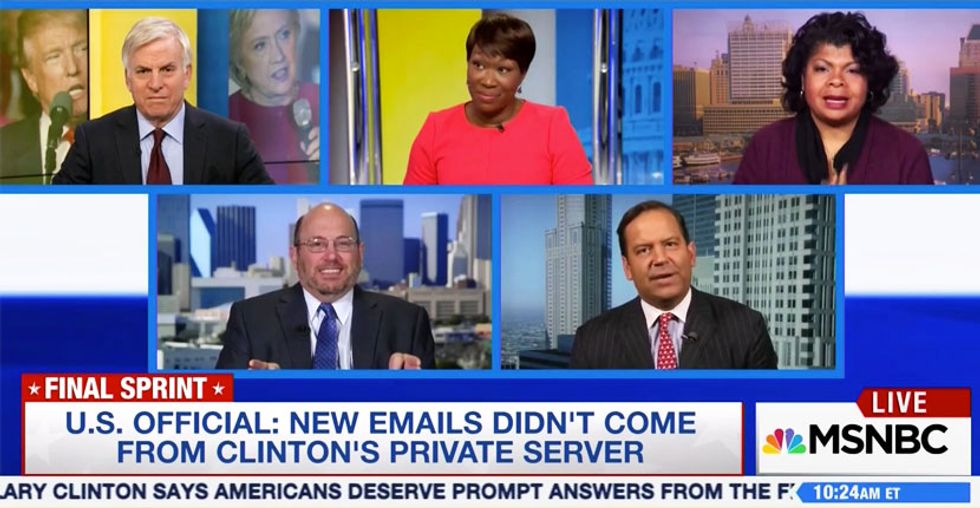 Joy Reid rips Trump advocate attacking Huma Abedin: 'Her only crime is being married to a creep'