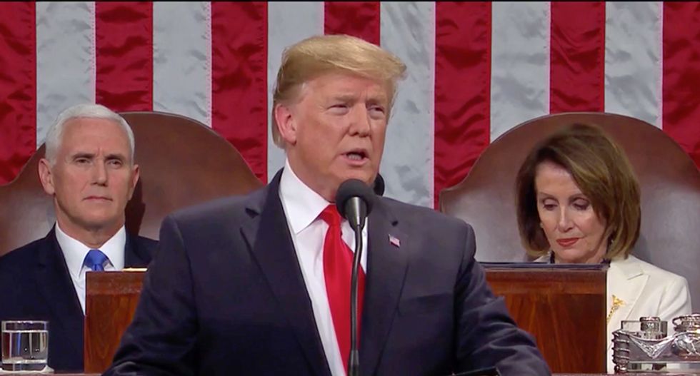 Here are 7 of Trump's most outrageous lies and distortions during the State of the Union