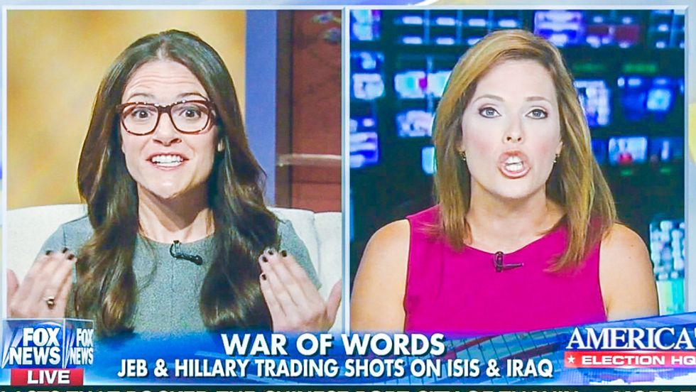 'This spin is insane': Fox guest shouts down former Bush aide for blaming Iraq on Hillary Clinton