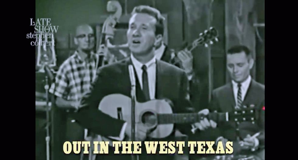 Stephen Colbert hilariously recaps Trump’s El Paso speech with rewrite of the town’s most famous song