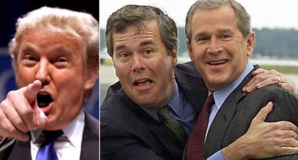 How the Bush family's shameless political tactics birthed a potential 'President Trump' nightmare