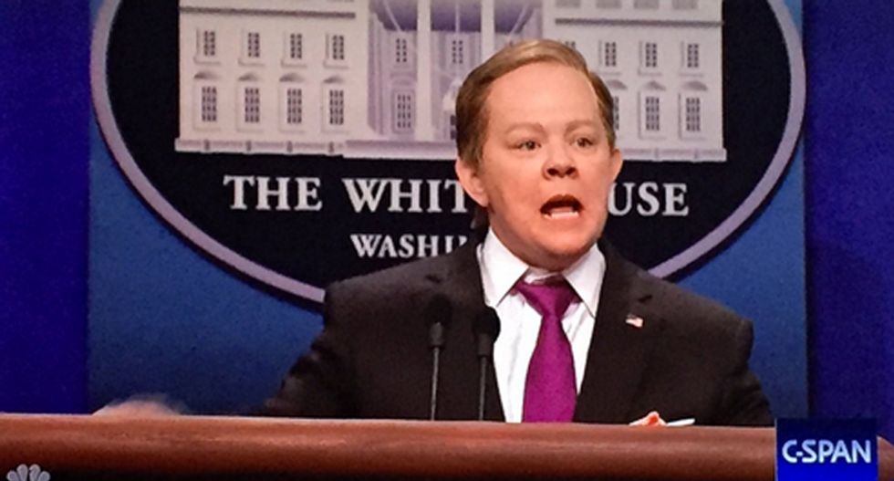 'It was his idea': Sean Spicer is 'asking' to spoof himself on Saturday Night Live