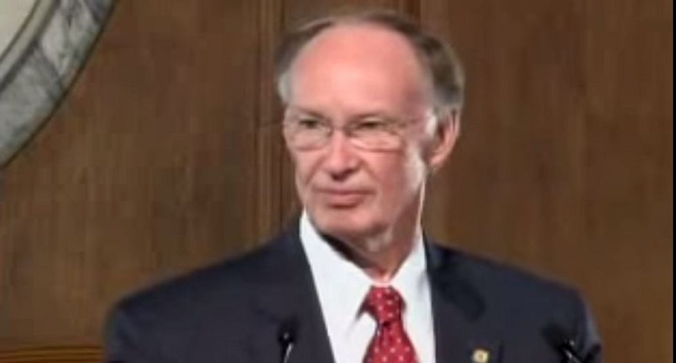 Alabama governor who called marriage equality a 'social experiment' slapped with divorce papers