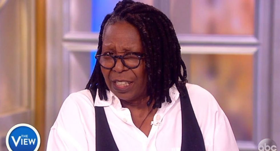 Whoopi Goldberg slams Trump’s call to intimidate voters at the polls: ‘We’re in the 50s with this clown'