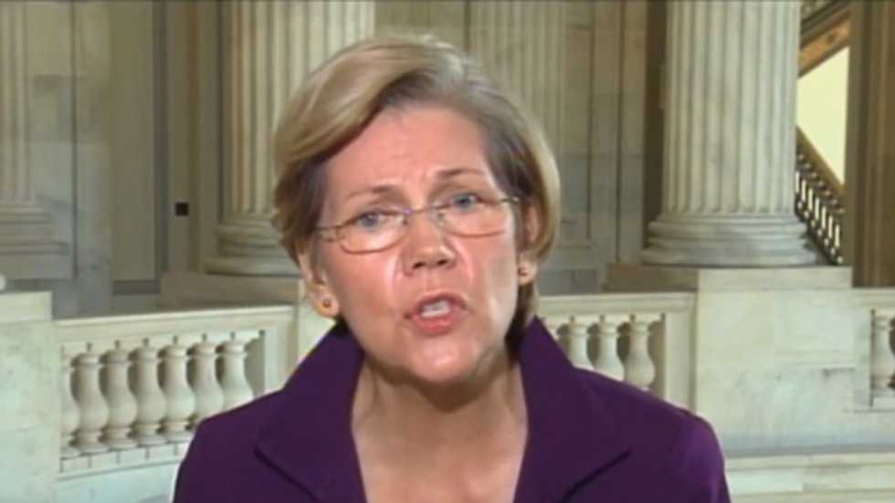 Elizabeth Warren destroys Bloomberg hosts on Social Security 'entitlements crisis'