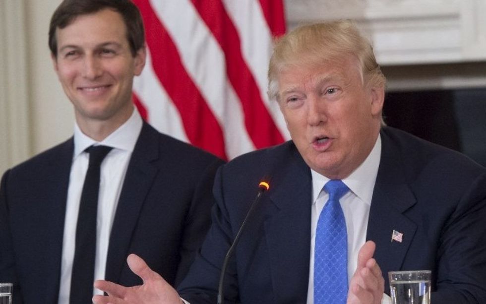 Trump told Rabbi he's doing something to stop anti-Semitism: 'My son-in-law is Jewish'