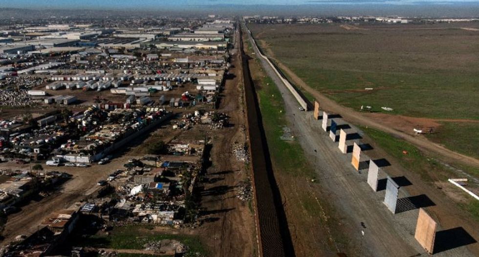 US demolishes Trump's border wall prototypes