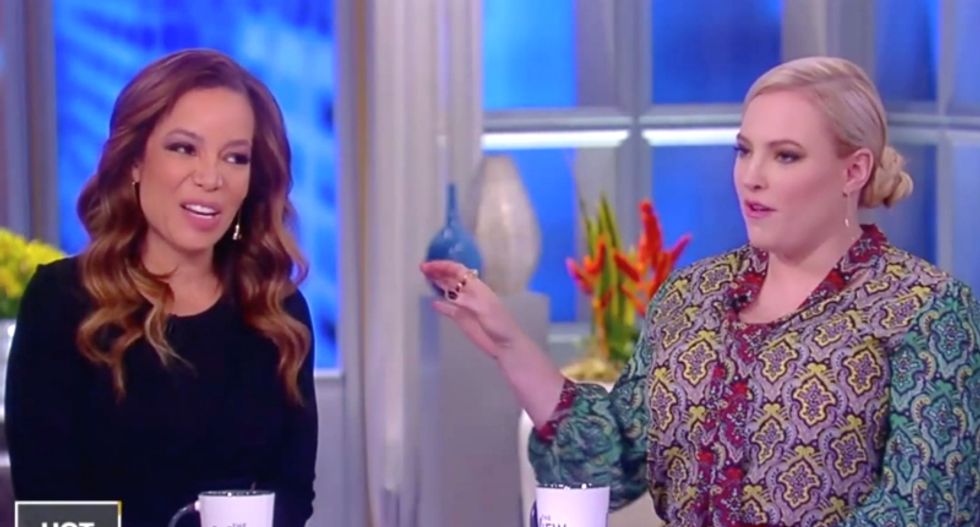 The View’s Meghan McCain insists collusion isn’t illegal — and Sunny Hostin sets her straight