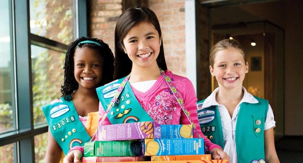 Girl Scouts organization sues Boy Scouts over trademark as Boys welcome girls
