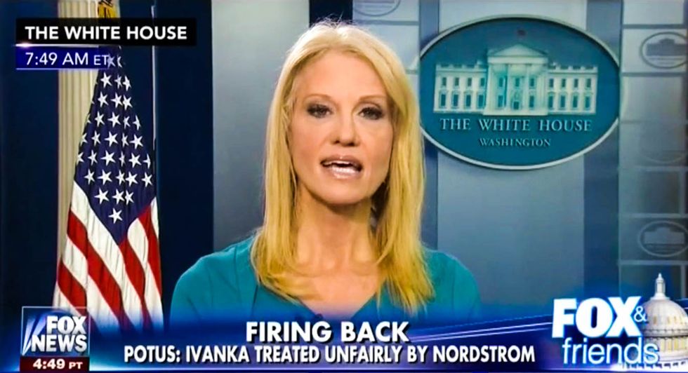 'Go buy Ivanka's stuff!': Kellyanne Conway gives president's daughter 'free commercial' on Fox