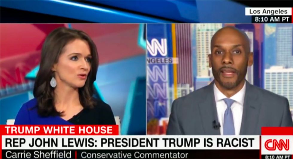 ’Ridiculous!’: CNN’s Boykin shouts down GOPer over ‘nonsense’ claim that Trump makes black people’s lives better