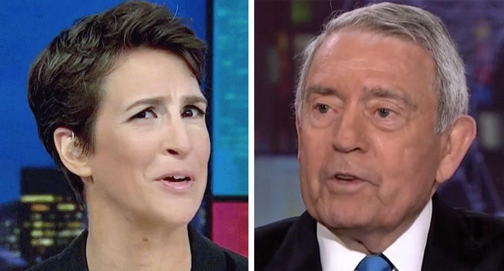 Dan Rather and Maddow batter judge over 'slap on the wrist' sentence for 'Washington hot shot' Manafort