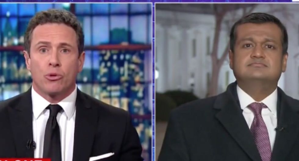 CNN's Chris Cuomo slaps down White House press aide: Focus on white supremacists if you're worried about terrorism