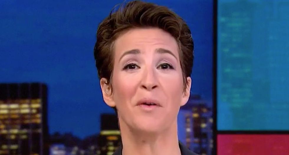Maddow puts money on Trump pardoning Michael Flynn on Sunday afternoon to distract from Stormy Daniels