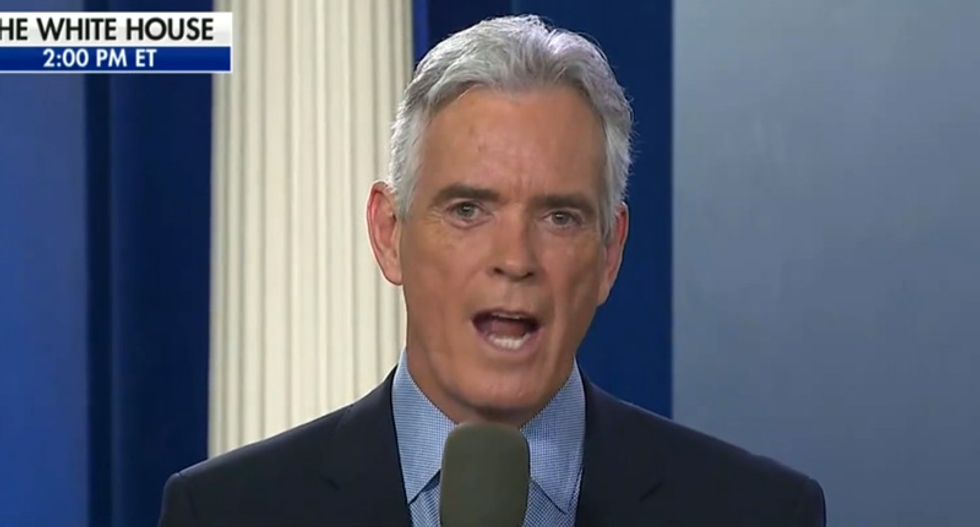 Fox News correspondent knocks Sarah Sanders for turning once-daily press briefing to a rare 'special event'