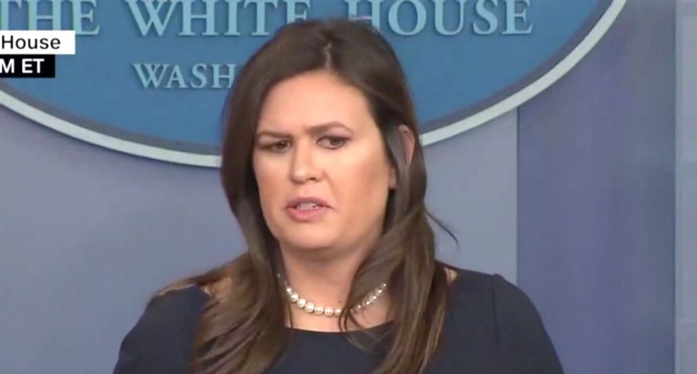 ‘Patently false’: Sarah Sanders gets pummeled as she struggles to defend Trump's claim that Democrats hate Jews