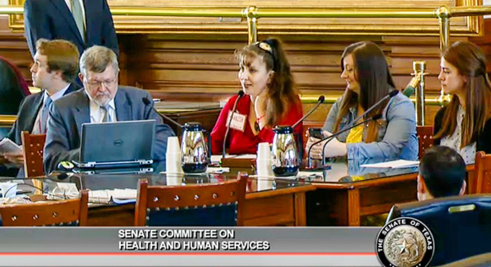Texas Senate testimony: Lawmakers must have 'testicular fortitude' to abolish women's abortion rights