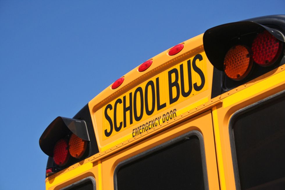 Politician tells tall tale of a bus full of migrant kids, turns out it was a school bus headed to summer camp