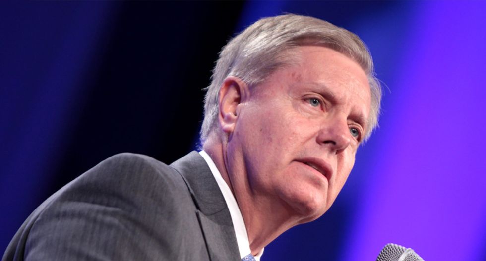 WSJ exposes Lindsey Graham for 'coaching' foreign leader on lobbying Trump for war