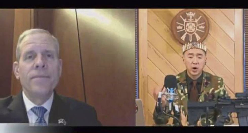 WATCH: GOP governor candidate cosigns Christian gun cult leader who thinks schools are turning kids gay