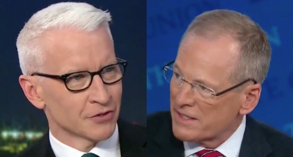 'That doesn't make logical sense!': CNN's Cooper shuts down Jack Kingston for Nunes memo 'doublespeak'