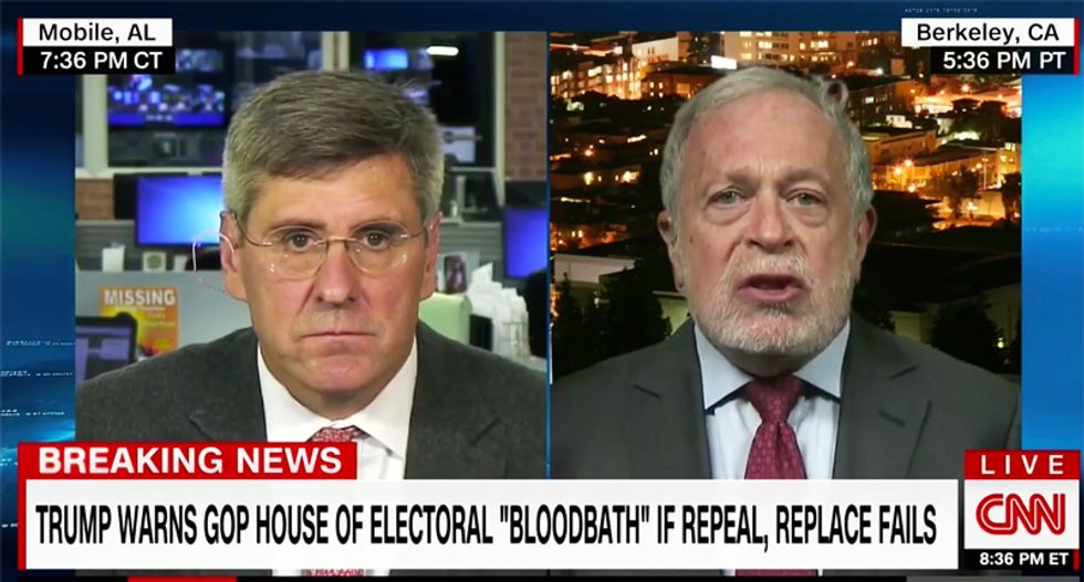 'The math is not there!': Robert Reich schools ex-Trump adviser over GOP's 'absurd' Obamacare replacement