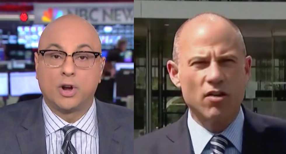 'My head is going to explode': MSNBC's Ali Velshi gobsmacked by Avenatti extortion charges