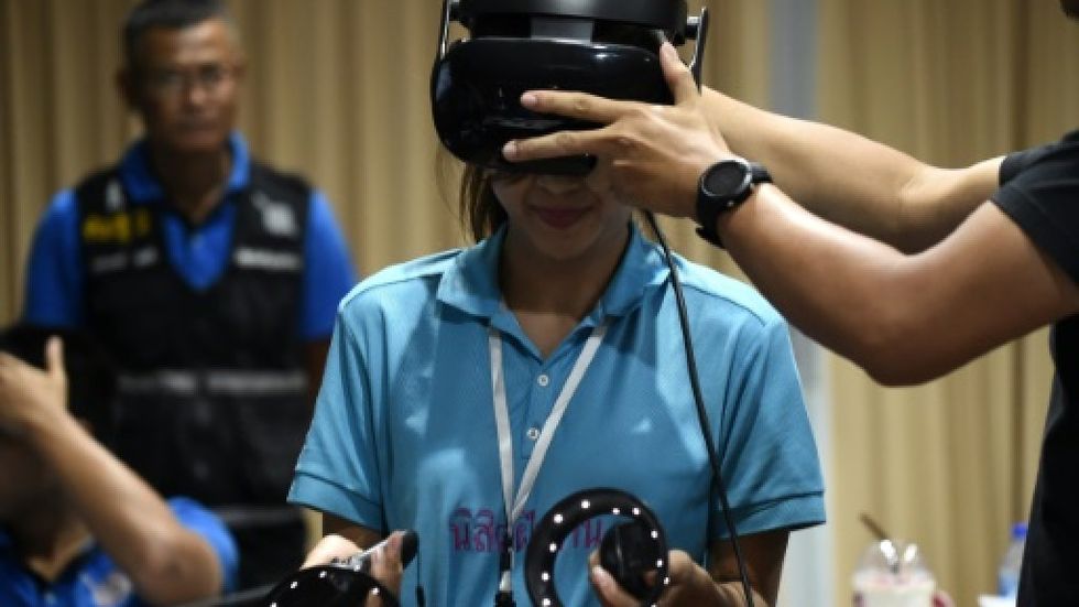 Bodybags, rats, waste: Disaster response turns to virtual reality for grim training