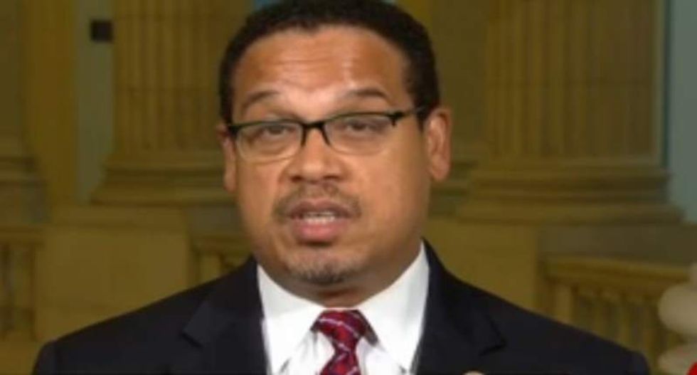 Keith Ellison blows up on CNN over travel ban: Justice Gorsuch is doing the bidding of 'his paymasters'