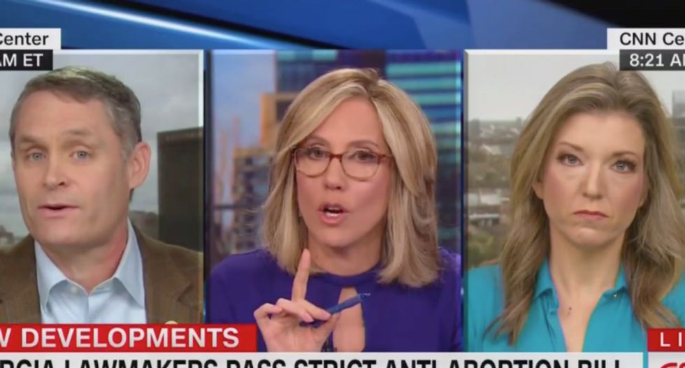 CNN host smacks down Georgia Republican who refuses to say if women will go to jail if they have abortions