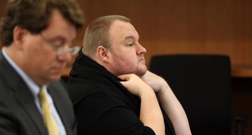 Megaupload founder Kim Dotcom appears in New Zealand court to fight US extradition