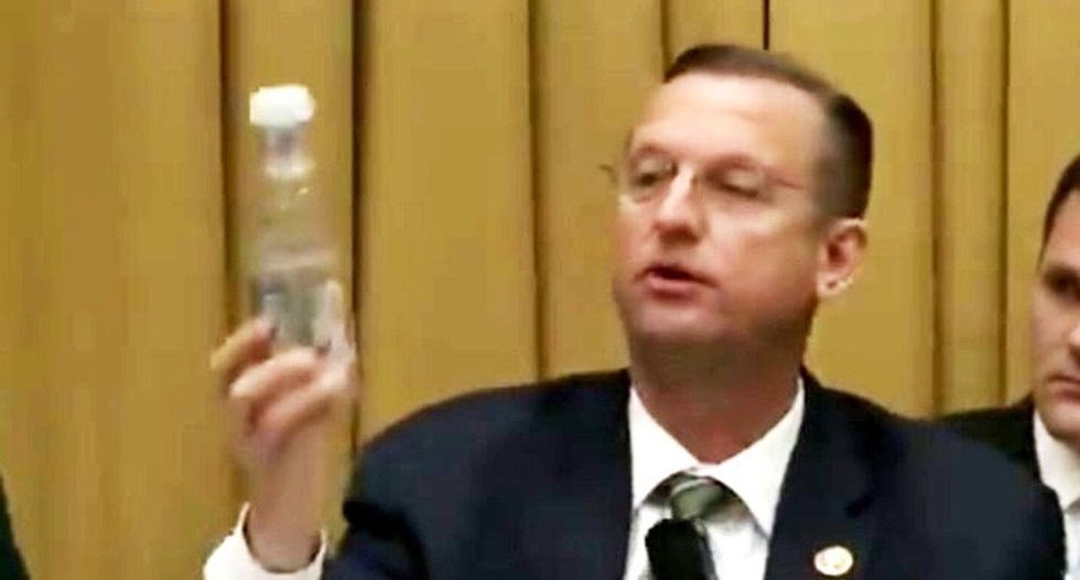 GOP congressman gets buried in mockery over his perplexing rant about water bottles and the Mueller report