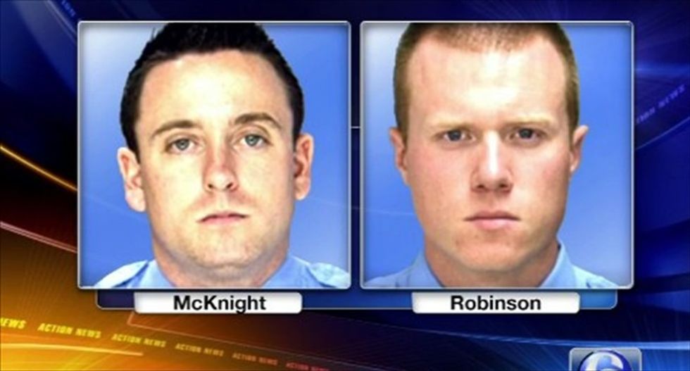 Philadelphia cops will face charges after surveillance video shows they lied about brutal attack
