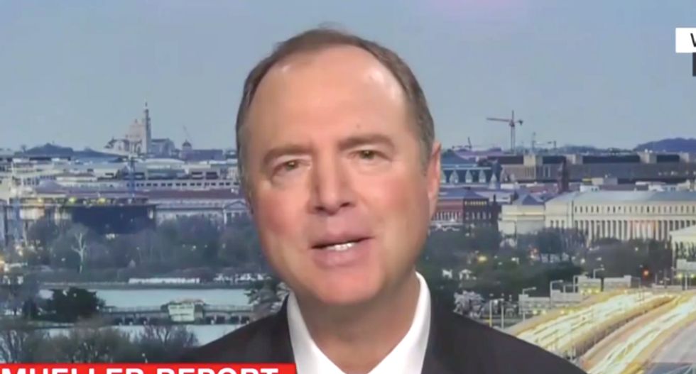 Adam Schiff explains why Trump’s dangerous salvo must force the hand of any officials ‘of good conscience’