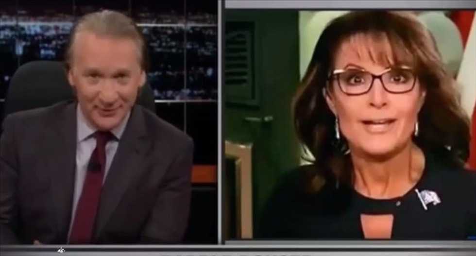 Bill Maher mocks ‘incoherent’ Sarah Palin for being ditched by conservatives: 'The emperor has no clues'