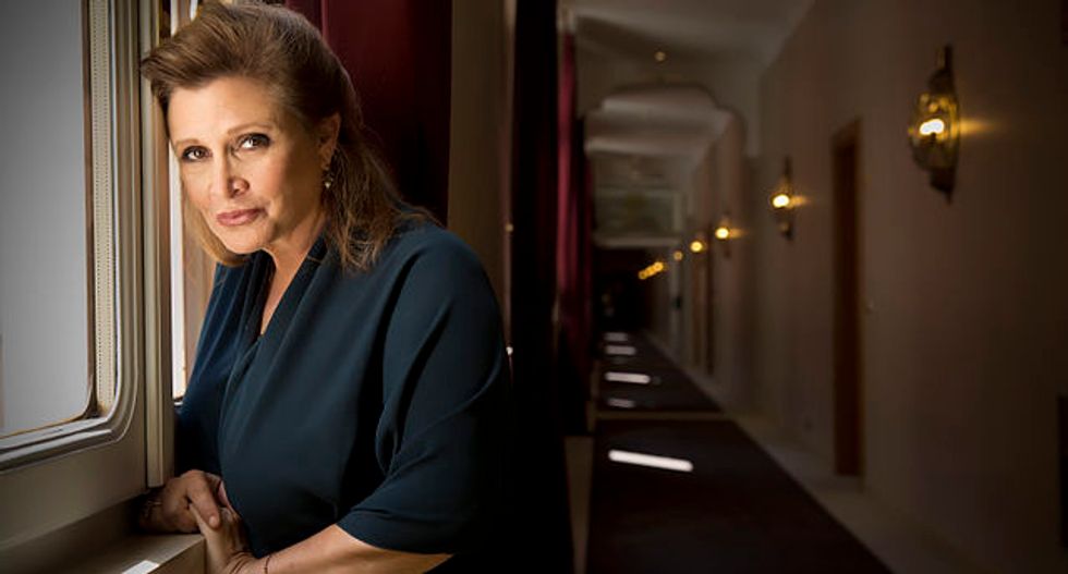 'Star Wars' actress Carrie Fisher dies at age 60