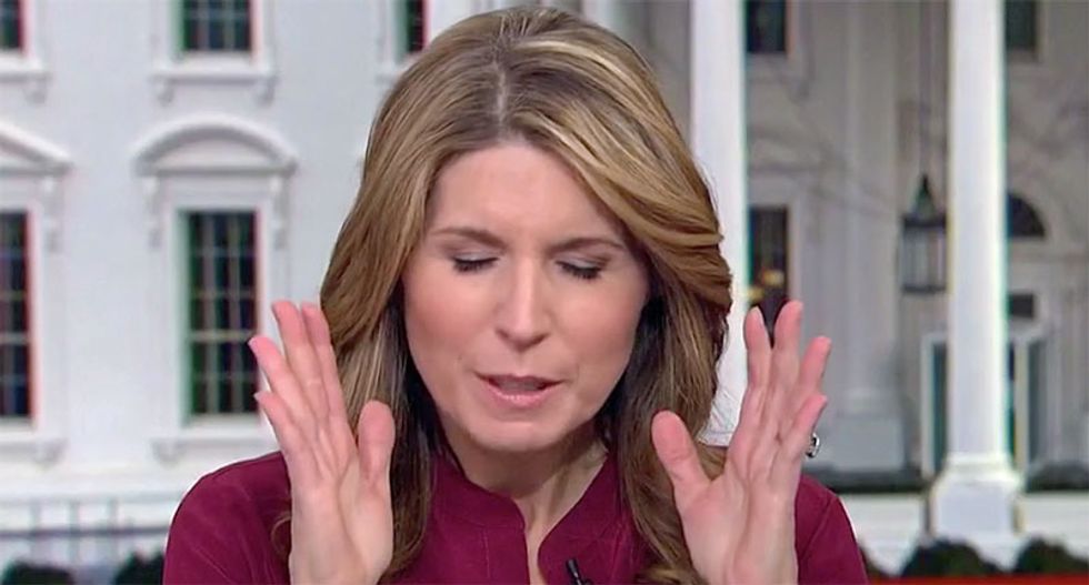 WATCH: Stunned Nicolle Wallace can’t grasp why women don’t just ‘walk out’ of the White House