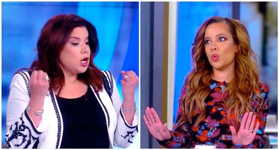 The View erupts in clash after Ana Navarro blames women who say touchy-feely Biden creeped them out