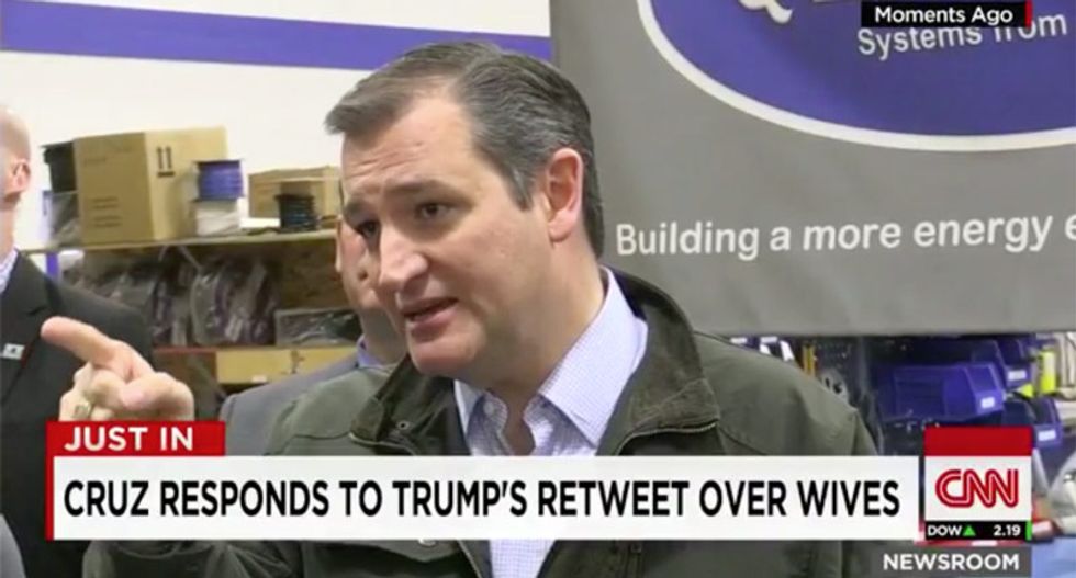 Ted Cruz: 'Donald, you're a sniveling coward, and leave Heidi the hell alone!'