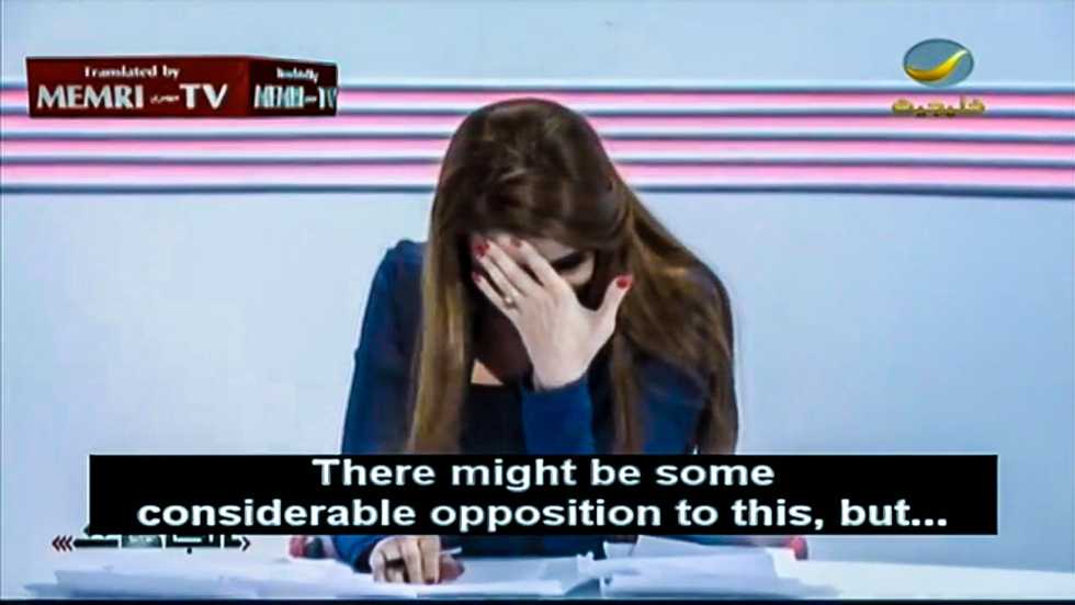 WATCH: TV host facepalms after Saudi historian says rape is 'not a big deal' for women drivers