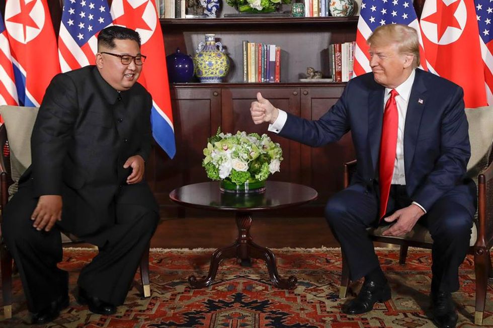 Russian media calls Singapore a 'victory' for Kim -- and warns Trump is at risk of 'being manipulated'