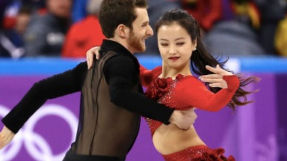 The 2018 Olympics had its first wardrobe malfunction — and it was handled with class